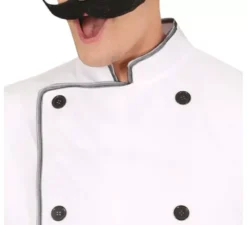 Costume classico da cuoco bianco da uomo