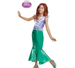 Costume classico da principessa Ariel per bambina