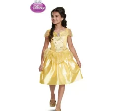 Costume classico da principessa Belle per bambina