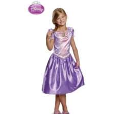 Costume classico da principessa Rapunzel per bambina