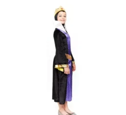 Costume classico da regina cattiva per bambina