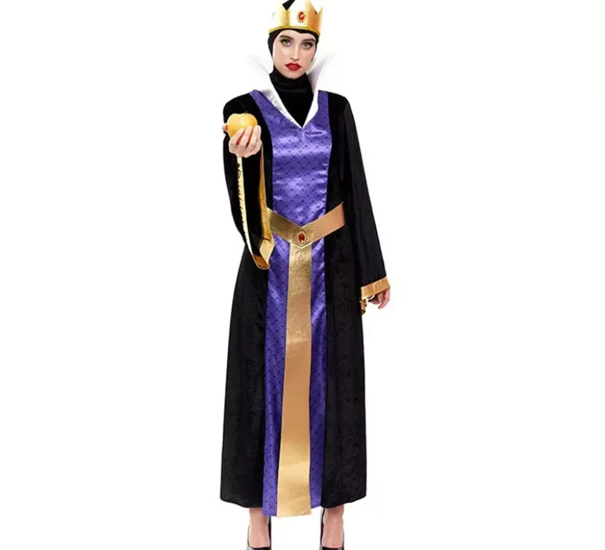 Costume classico da regina cattiva per donna
