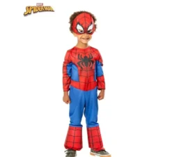 Costume classico da Spidey con maschera per bambini