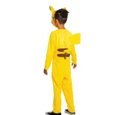 Costume classico di Pikachu dei Pokemon per bambini