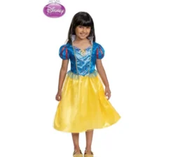 Costume classico Disney di Biancaneve per bambine