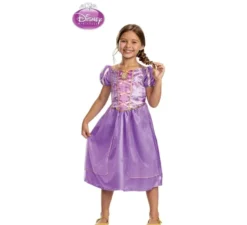 Costume classico Disney Rapunzel per bambine