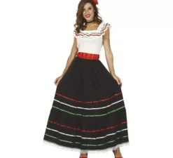 Costume classico messicano da donna