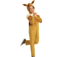 Costume classico Pokemon Eevee con cappuccio per bambini