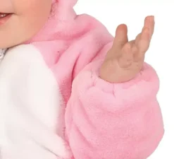 Costume coniglietto rosa per bambini