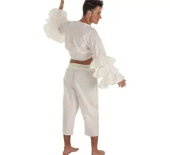 Costume cubano beige per uomo