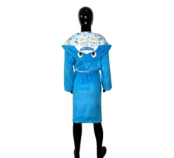 Costume da accappatoio Sandy Blue Shark per bambini