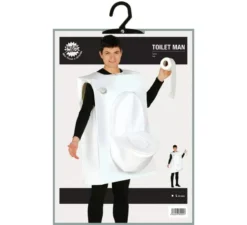 Costume da acqua bianca per adulto