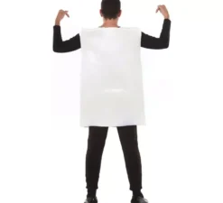 Costume da acqua bianca per adulto