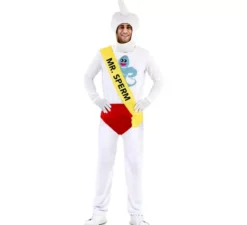 Costume da adulto Mr. Sperm Sperm
