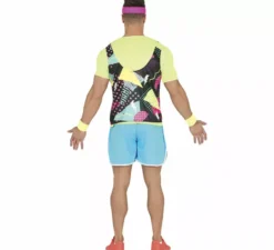 Costume da aerobica da uomo anni '80