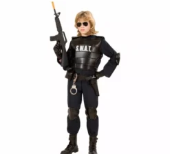 Costume da agente di polizia SWAT per bambini