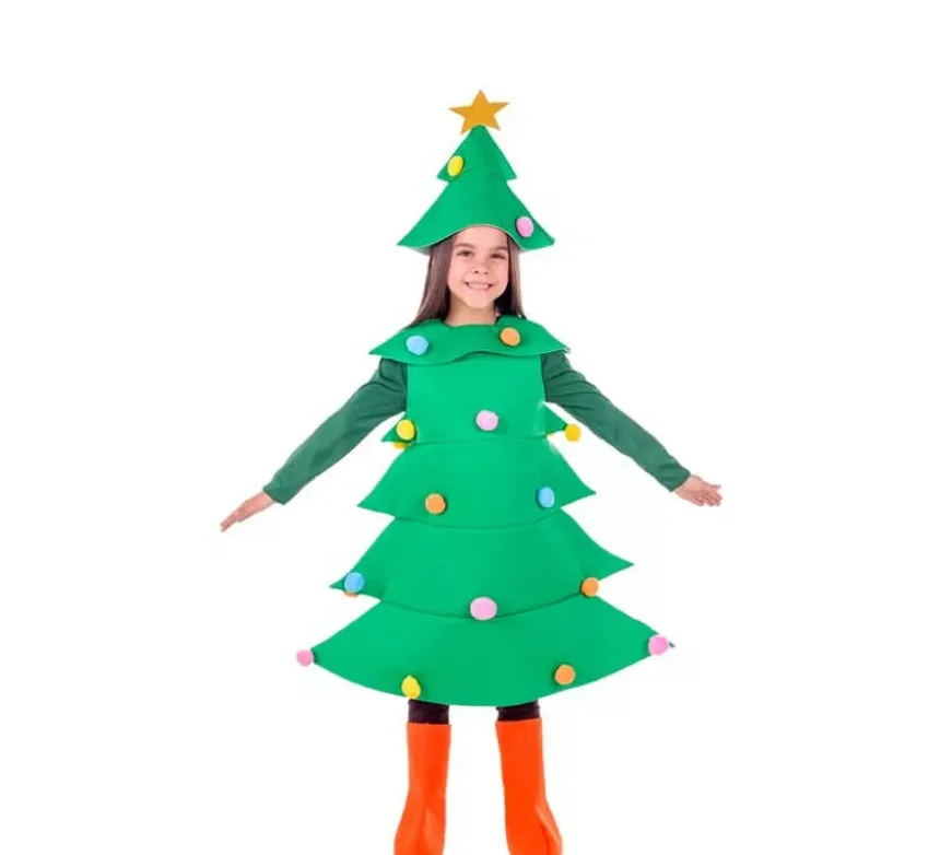Costume da Albero di Natale per bambini