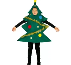 Costume da albero di Natale per ragazzi e ragazze