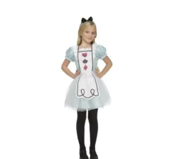Costume da Alice a quadri per bambina