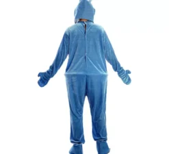 Costume da alieno blu della TV per adulti