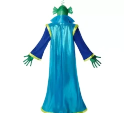 Costume da alieno blu per uomo