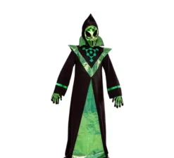 Costume da alieno spaziale con tunica per bambino