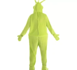 Costume da alieno verde della TV per adulti
