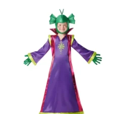 Costume da alieno viola per bambine