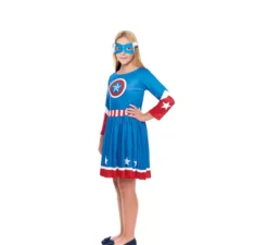 Costume da American Star Heroine per bambina