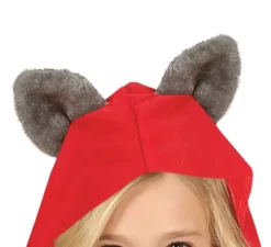 Costume da Ammazzalupi da Cappuccetto Rosso per bambina