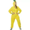Costume da ananas con cappuccio da donna