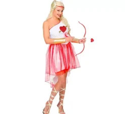 Costume da angelo Cupido o dea greca Afrodite per donna