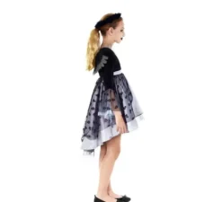Costume da Angelo Nero per bambina