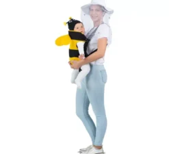 Costume da Apicoltore e Ape con copri zaino per adulto e bambino