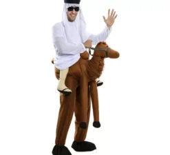 Costume da arabo montato a cammello per adulto