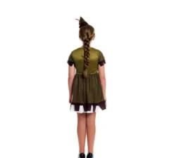 Costume da arciere della foresta per bambina