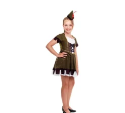 Costume da arciere della foresta per bambina