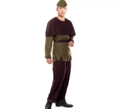 Costume da arciere della foresta per uomo