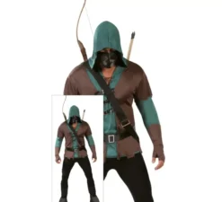 Costume da arciere medievale per un uomo