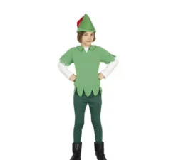 Costume da arciere verde bosco per bambino