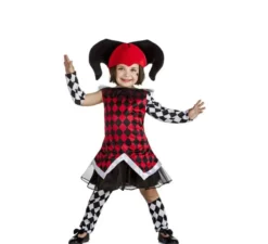 Costume da Arlecchina per bambina