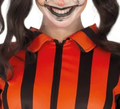 Costume da Arlecchino da prigioniera