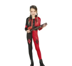 Costume da Arlecchino Pericoloso per bambina