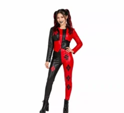Costume da Arlecchino pericoloso per donna