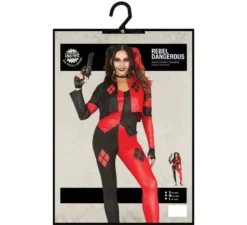 Costume da Arlequina Dangerous Villain per donna