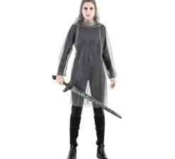 Costume da armatura di maglia da uomo