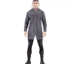 Costume da armatura di maglia da uomo