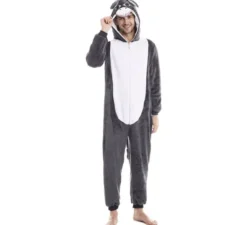 Costume da asino grigio per uomo