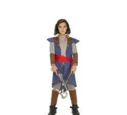 Costume da Assassina blu per bambina