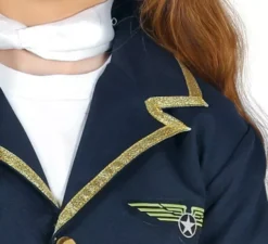Costume da Assistente di volo per bambina